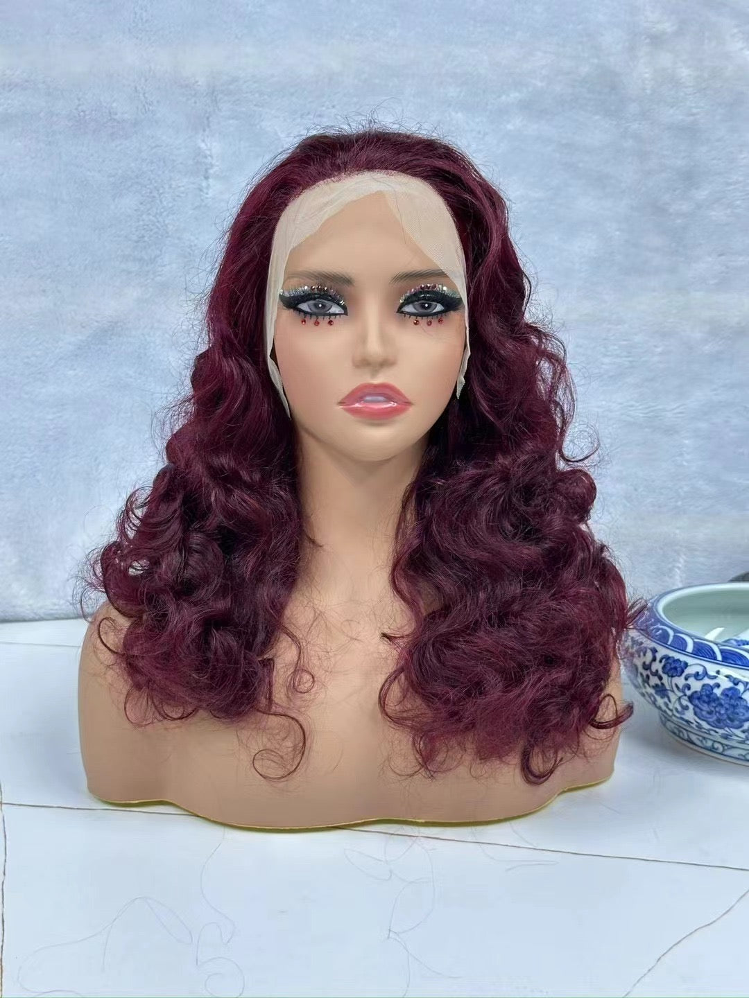 Lace frontal wigs funmi hair virgin hair full end wigs