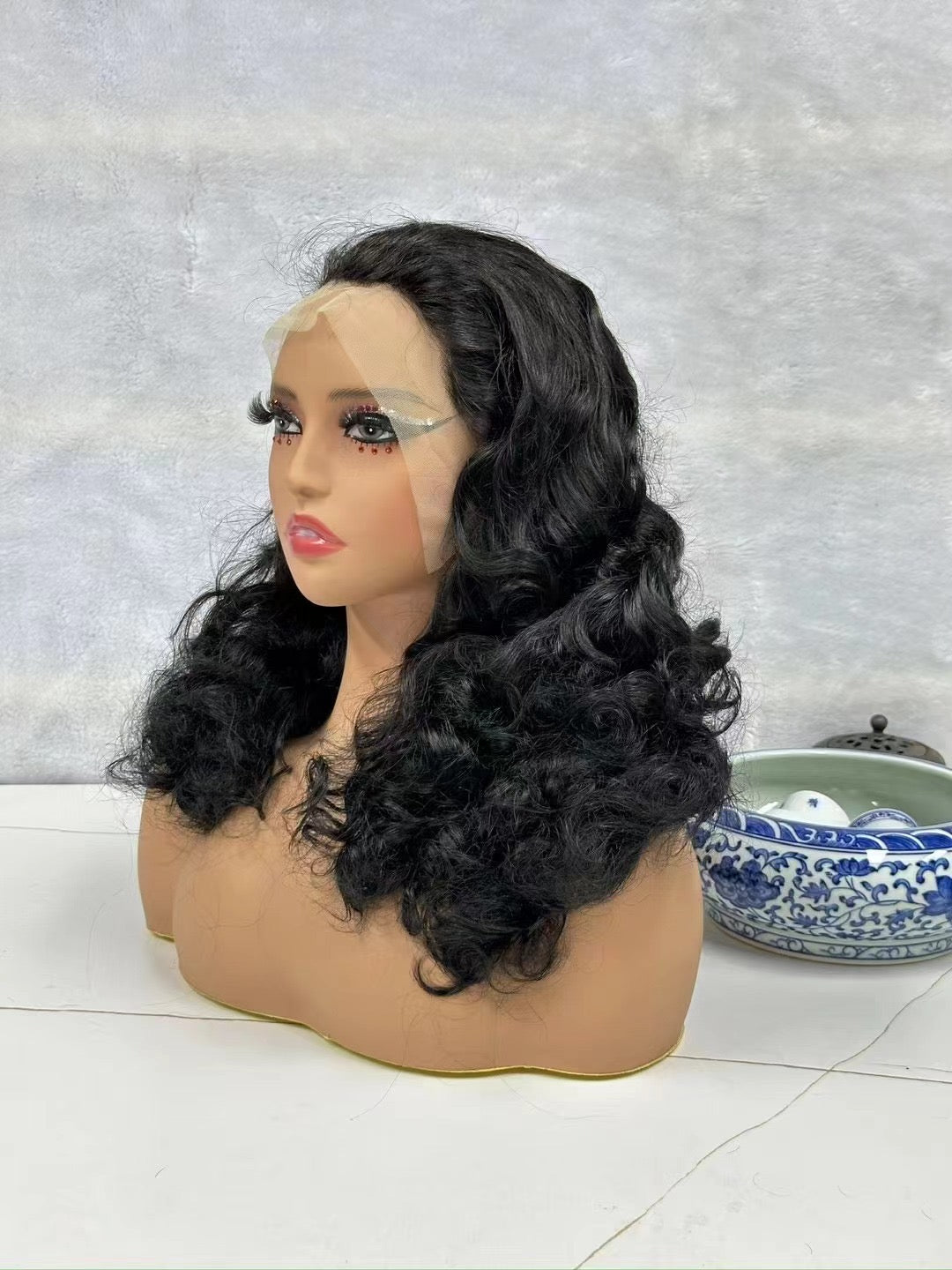 Lace frontal wigs funmi hair virgin hair full end wigs