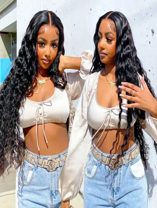 Yoody Loose deep transparent lace frontal wigs